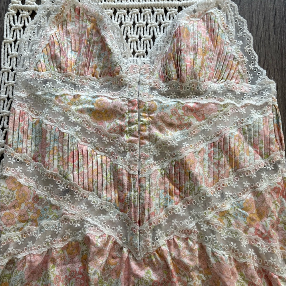 NEW! For Love and Lemons Farrah slip dress - Picture 6 of 14